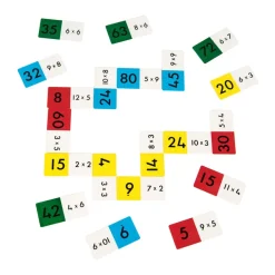 TTS Multiplication Dominoes 96pcs Best