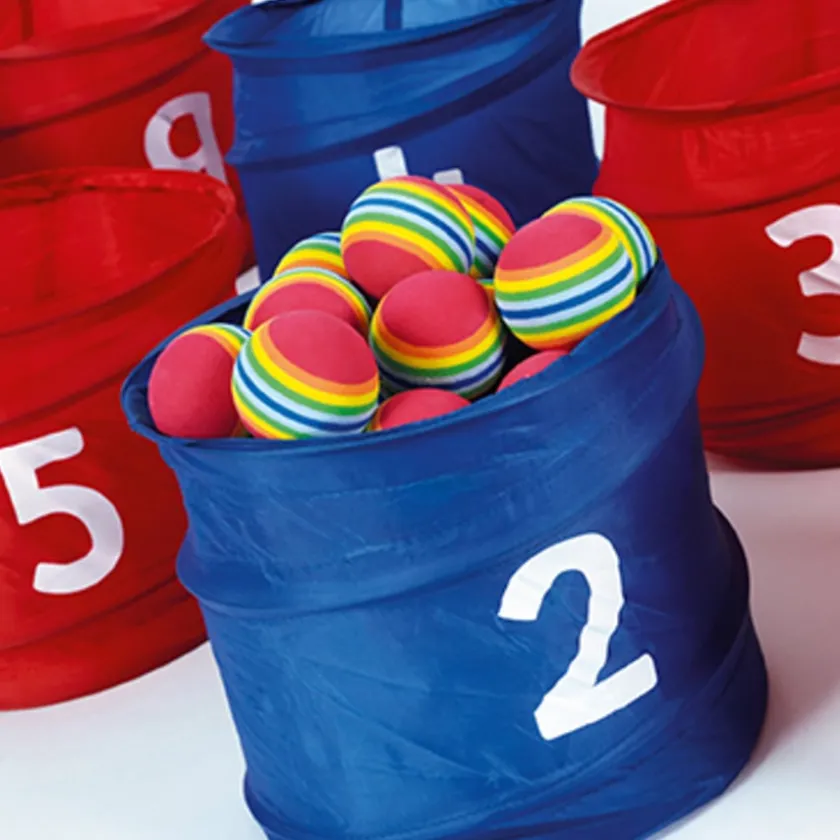 TTS Numbered Folding Storage Tubs 10pk Best