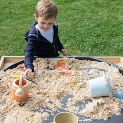 TTS Outdoor Large Wooden Activity Table Hot
