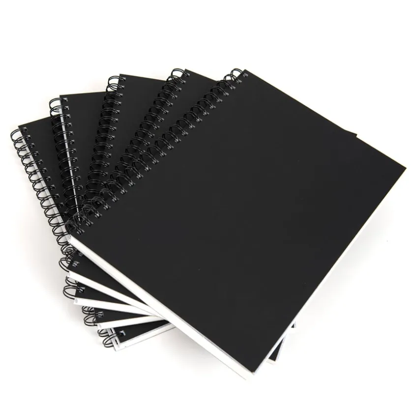 TTS Pisces Hardback Spiral Sketchbook Portrait 70gsm 80pg Hot