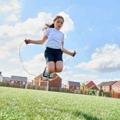 TTS Plastic Coloured Skipping Ropes 6pk Hot