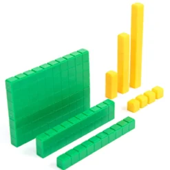 TTS Plastic Interlocking Base Ten Set 121pcs Discount