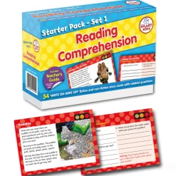TTS Reading Comprehension Cards Set 1 54pk Sale