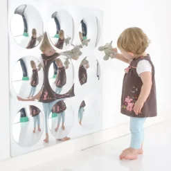 TTS Sensory Bubble Mirror with No Frame 9 Bubble W800 x L800mm Best