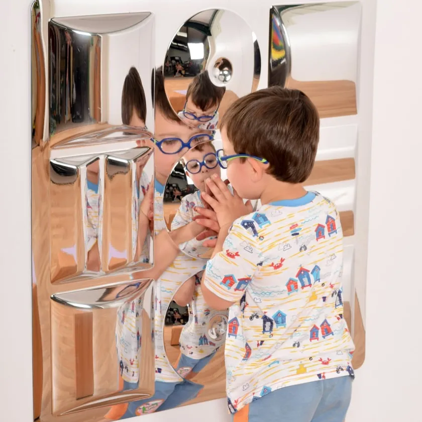 TTS Sensory Bubble Shapes Mirror With No Frame New