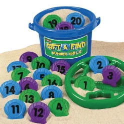 TTS Sift and Find Number Shells 20pk Best