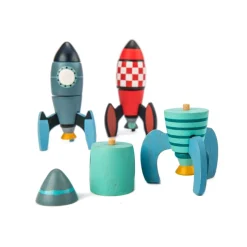 TTS Small World Space Rocket Construction Set 18pcs Outlet
