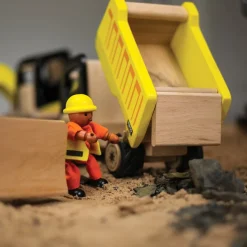 TTS Small World Wooden Construction Site Set New