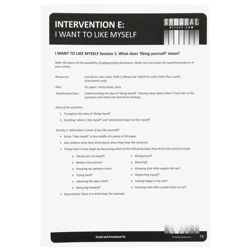 TTS Social & Emotional Needs Intervention Kit Outlet