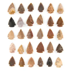 TTS Stone Age Flint Arrowheads 30pk Clearance