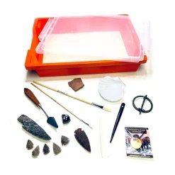 TTS Stone Age to Iron Age Artefact Dig Kit With Notes Clearance