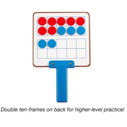 TTS Ten Frame Magnetic Answer Boards & Counters 4pk Discount