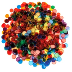 TTS Translucent Coloured Counters 1000pcs Sale