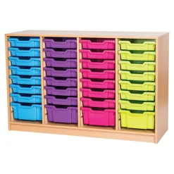 TTS 36 Tray Quadrouple Column Storage Unit