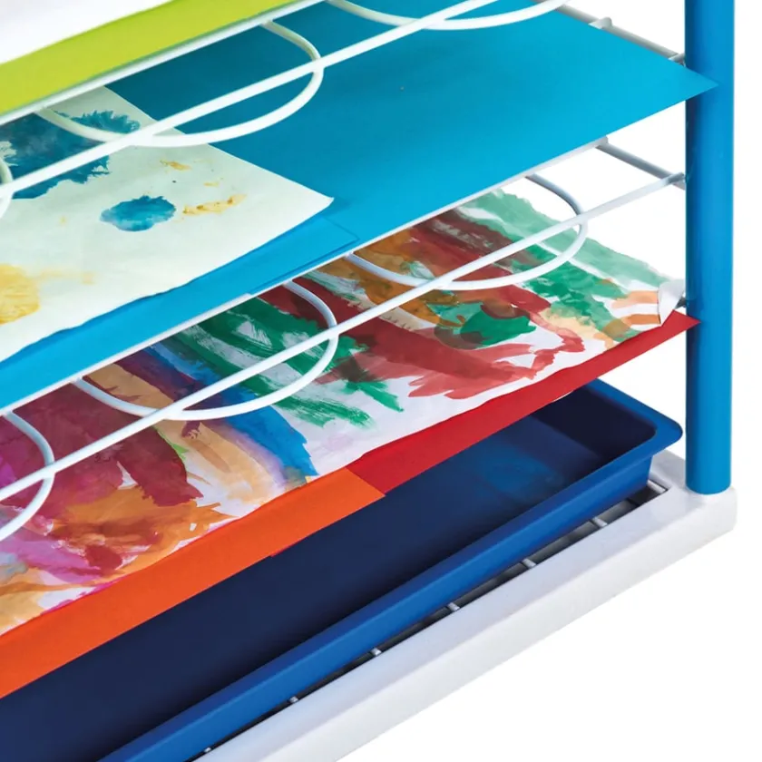 TTS A3 Fixed Shelf Mobile Drying Rack 15 Shelves Clearance