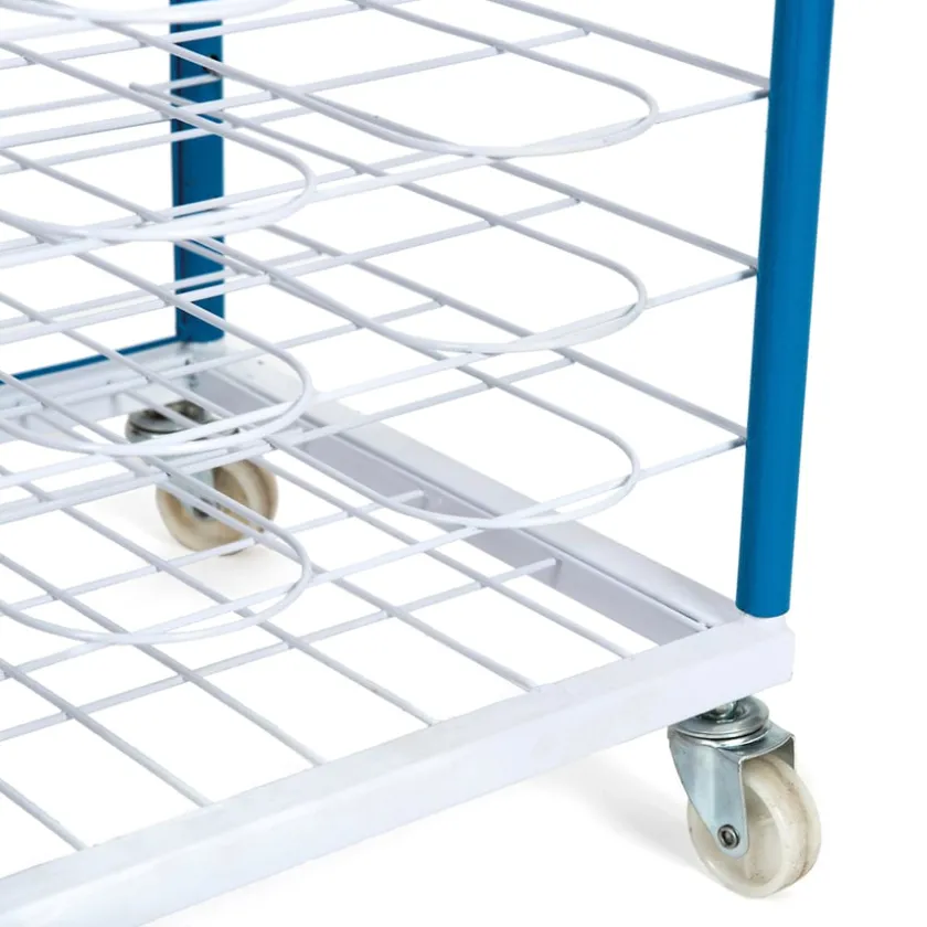 TTS A3 Fixed Shelf Mobile Drying Rack 15 Shelves Clearance
