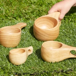 TTS Assorted Sizes Wooden Cup Collection Best