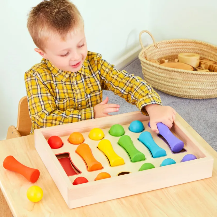 TTS Baby Wooden Colour Sorting Collection Clearance