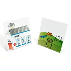 TTS Bee-Bot® and Blue-Bot® Busy Street Building Fronts Clearance