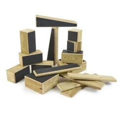 TTS Chalkboard Hollow Blocks 16pk Hot
