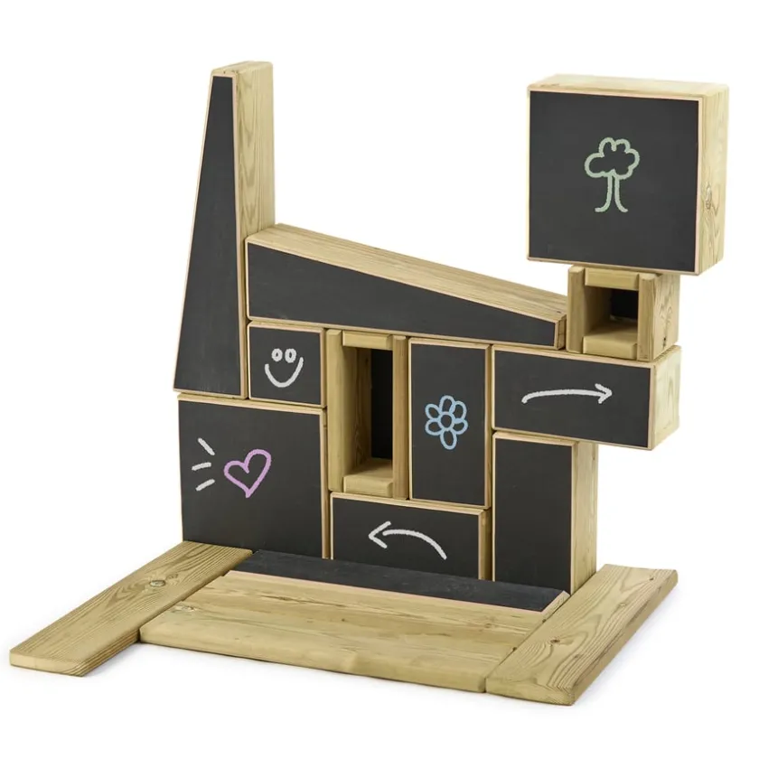 TTS Chalkboard Hollow Blocks 16pk Hot