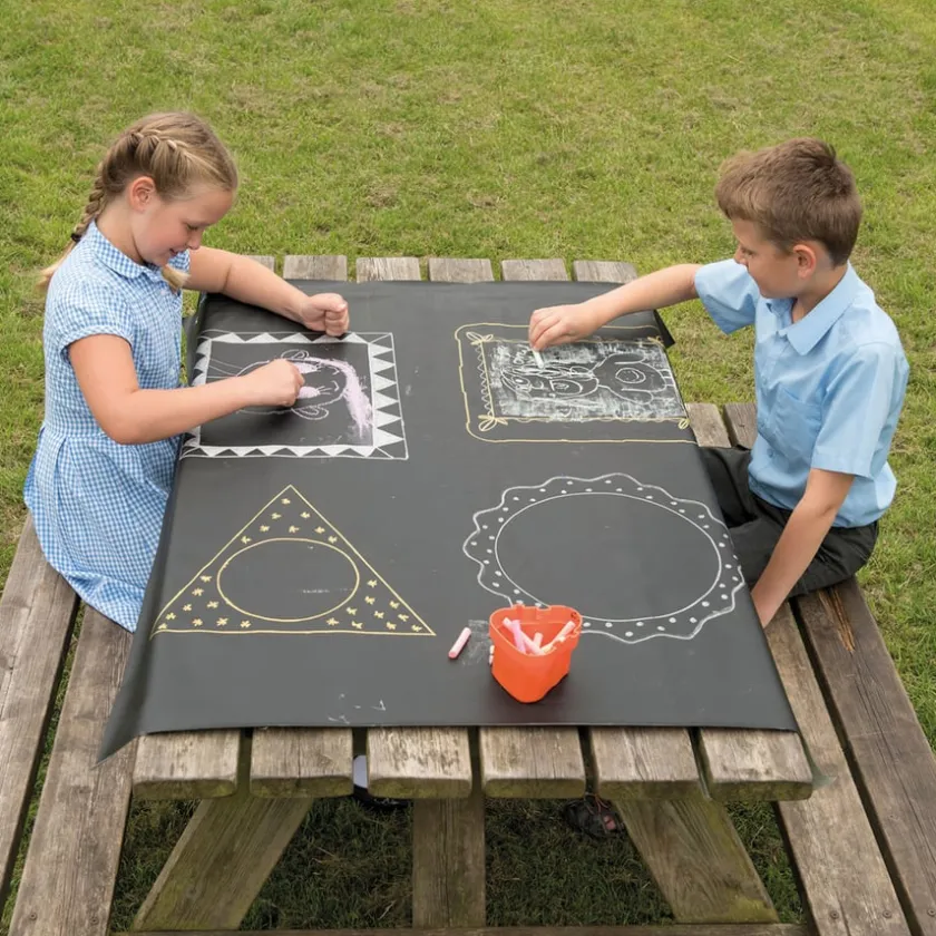 TTS Chalkboard Table Covers 2pk Online