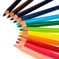 TTS Chunky Hexagonal Coloured Pencils Assorted Outlet