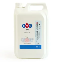 TTS Clear Washable PVA Glue 5l New