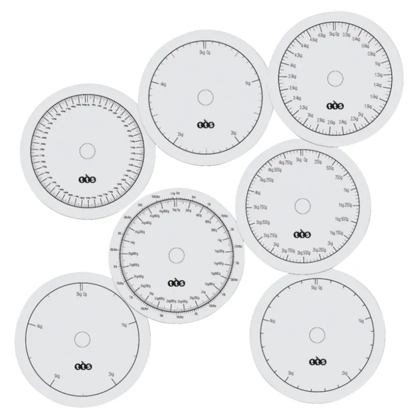 TTS Colourful Multi Weight Scales 3pk Outlet