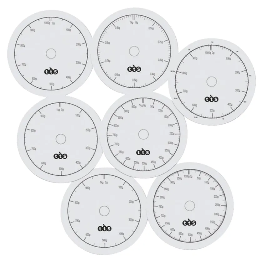 TTS Colourful Multi Weight Scales 3pk Outlet