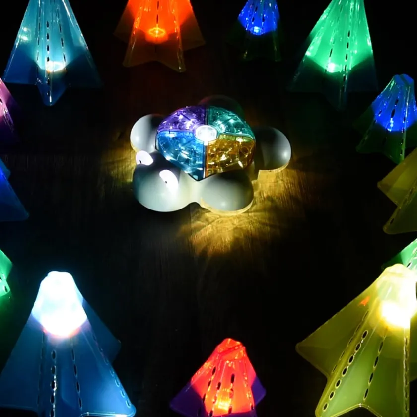TTS Early Technology Light Up Glow and Go Bot Best