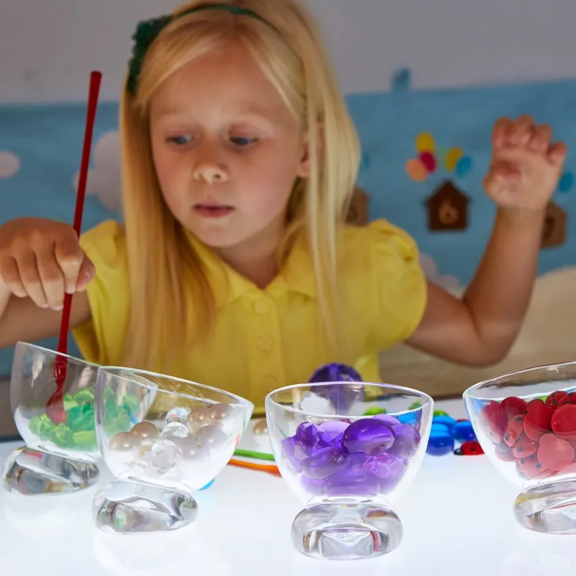 TTS Easy Reach Sorting Sweetie Jar Set Clear 6pcs Best