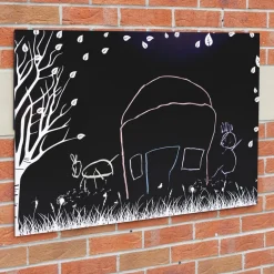 TTS Eco Giant Outdoor Chalkboard Nature's Patterns