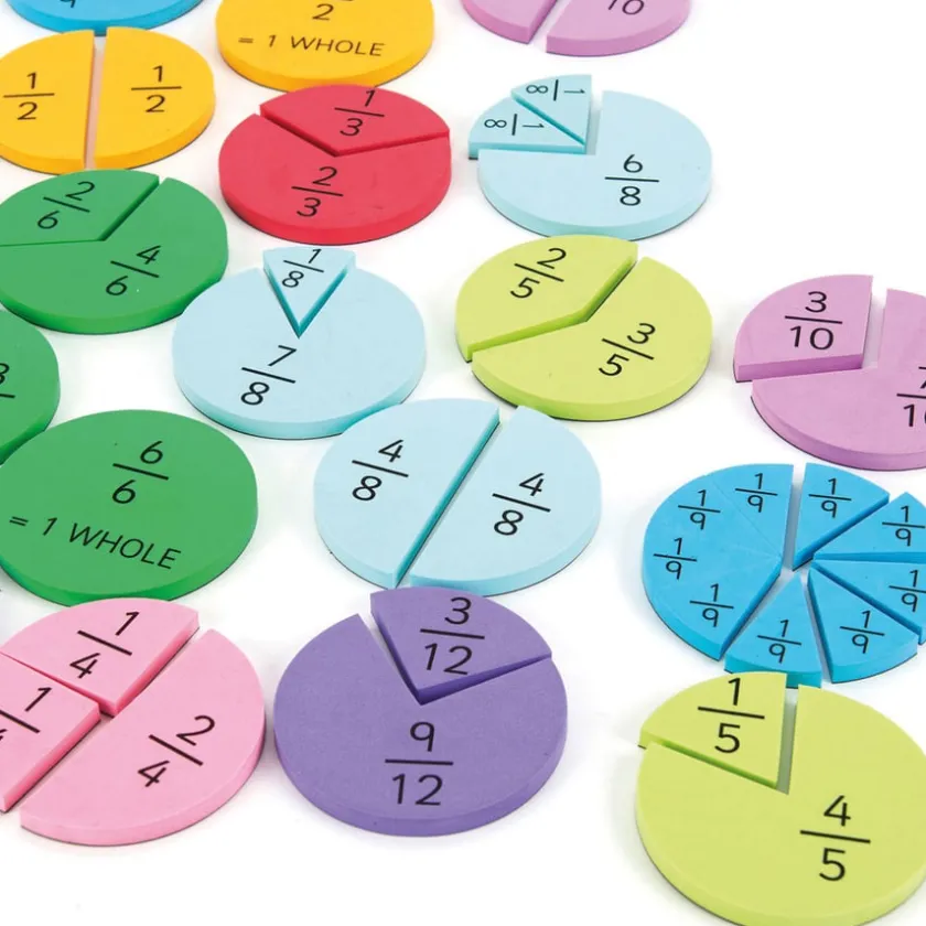 TTS Foam Magnetic Fraction Action Resource 123pcs Outlet