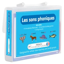TTS French Phonics Vocabulary Builder Activity Cards 46pk Discount