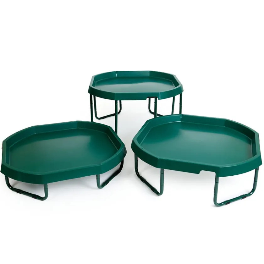 TTS Green Tuff Tray Table & Green Stand Bundle New