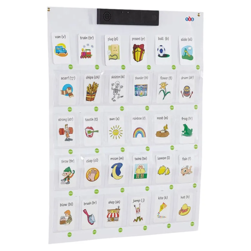 TTS Interactive Recordable Wall Chart New