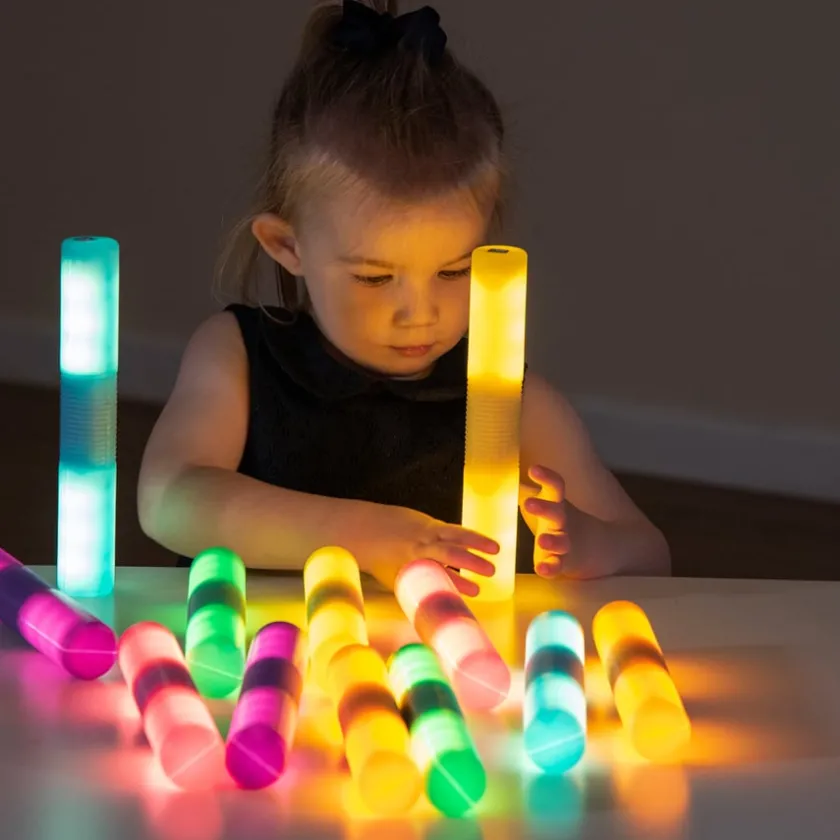 TTS Light Up Glow Cylinders 12pk Best