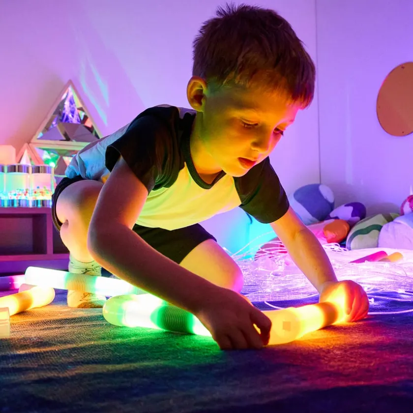 TTS Light Up Glow Cylinders 12pk Best