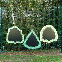 TTS Trees Mark Making Outdoor Chalkboards 3pk New