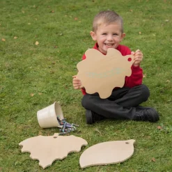 TTS Wooden Leaf Mark Making Boards with Stand Discount