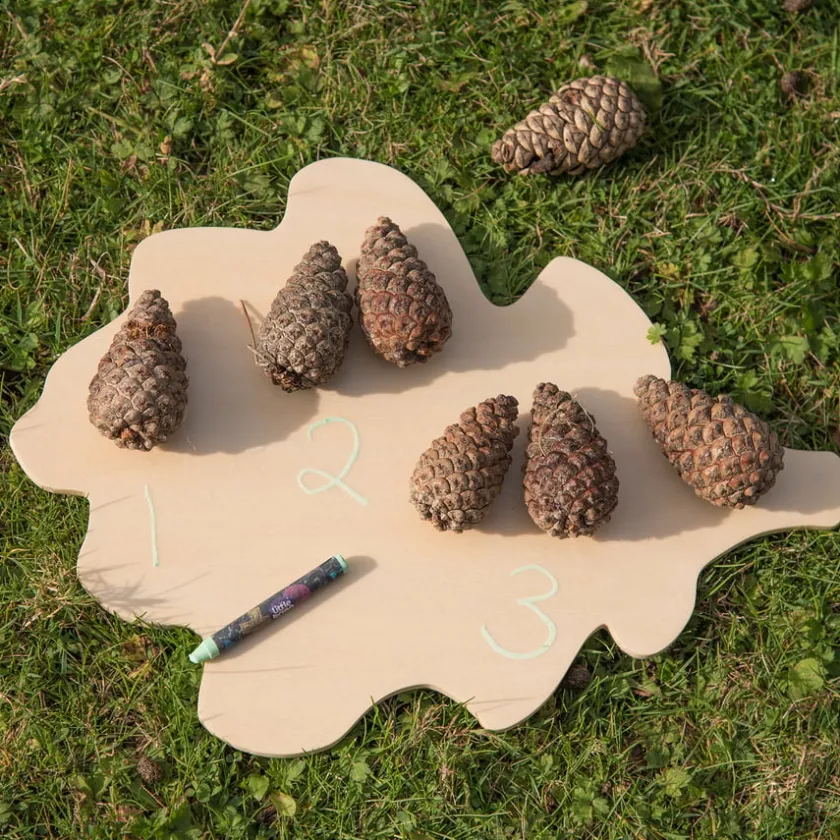 TTS Wooden Leaf Mark Making Boards with Stand Discount