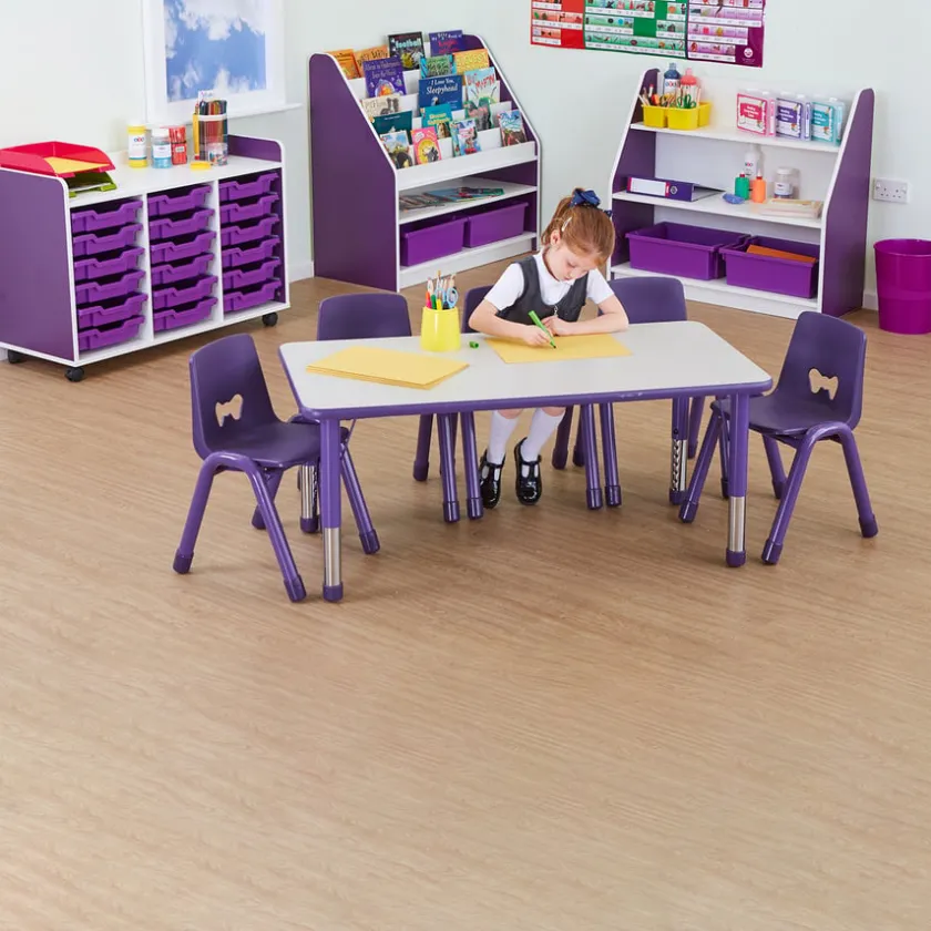 TTS Valencia Rectangular 6 Seater Table