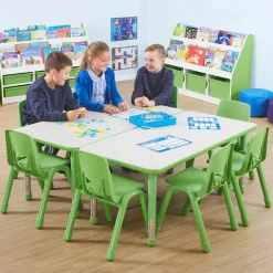 TTS Valencia Rectangular 6 Seater Table