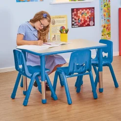 TTS Valencia Rectangular 4 Seater Table New