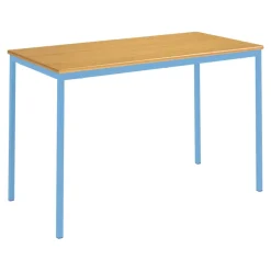 TTS Welded Colour Frame Table 120x60cm Blue Best