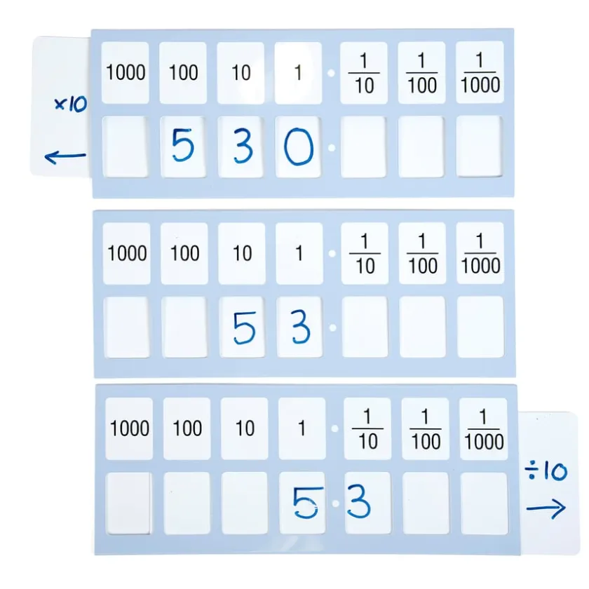 TTS Wipe Clean Place Value Slider Discount