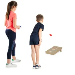 TTS Wooden Bean Bag Toss Game 52 x 30 x 14.5cm 2pk Hot