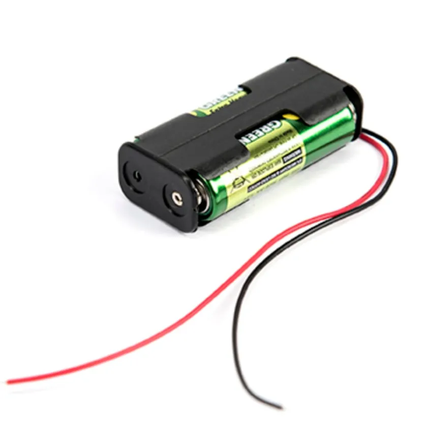 TTS 2 x AA Battery Holders with Leads Best