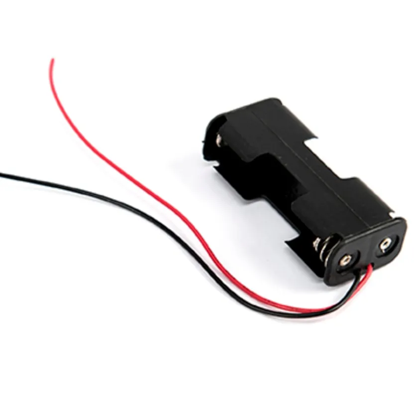TTS 2 x AA Battery Holders with Leads Best